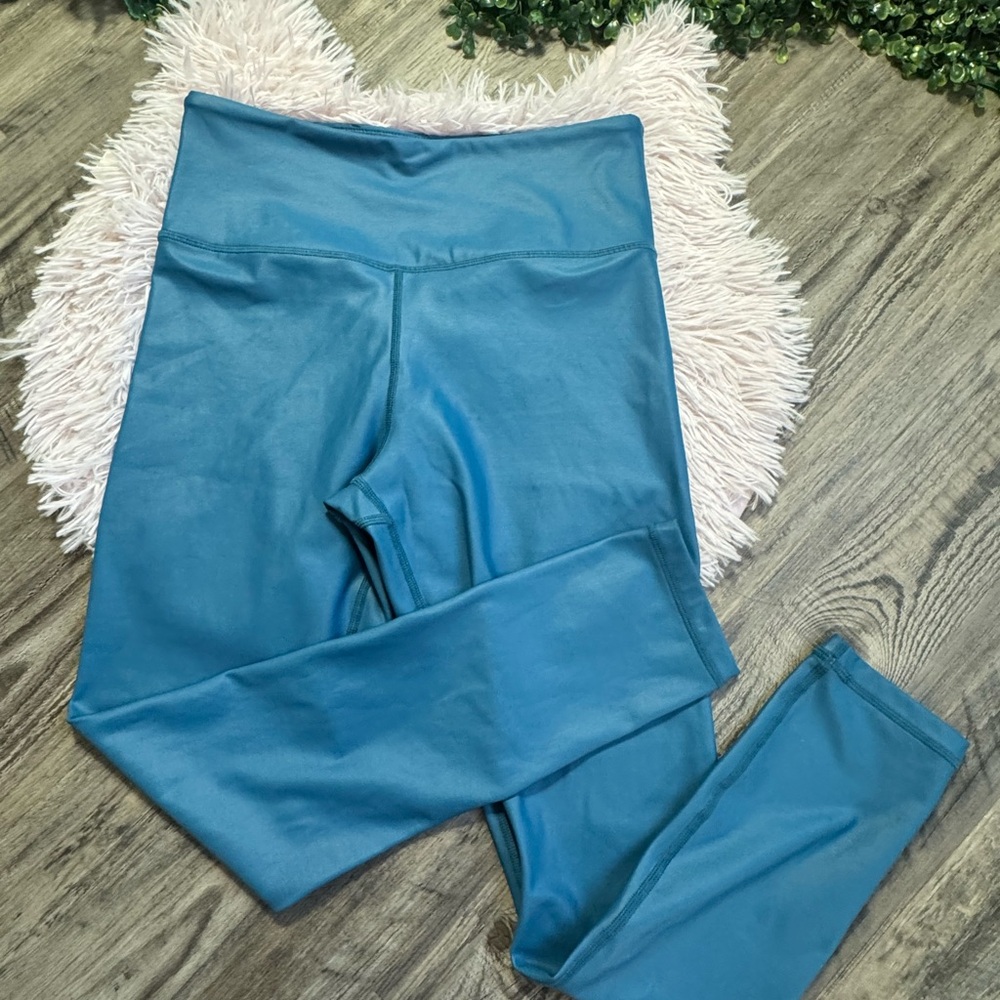 Teal Kids Leggings